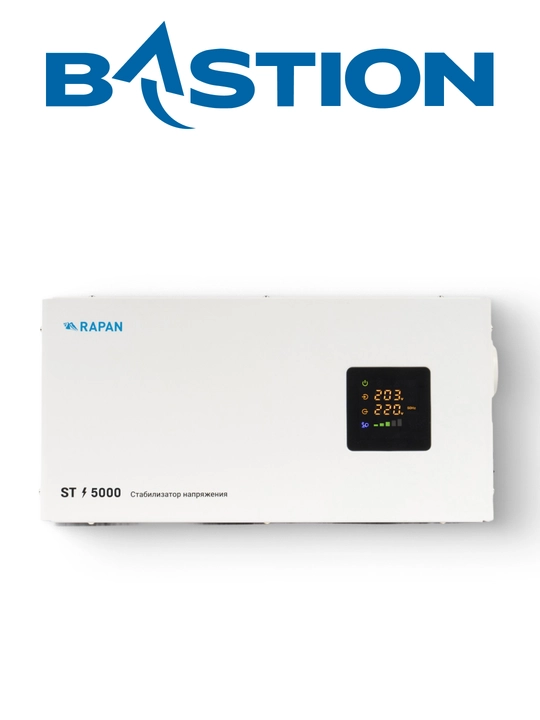 RAPAN ST-5000 tarmoq kuchlanish stabilizatori, rele tizimi 5000 VA, Uin. 100-260 V