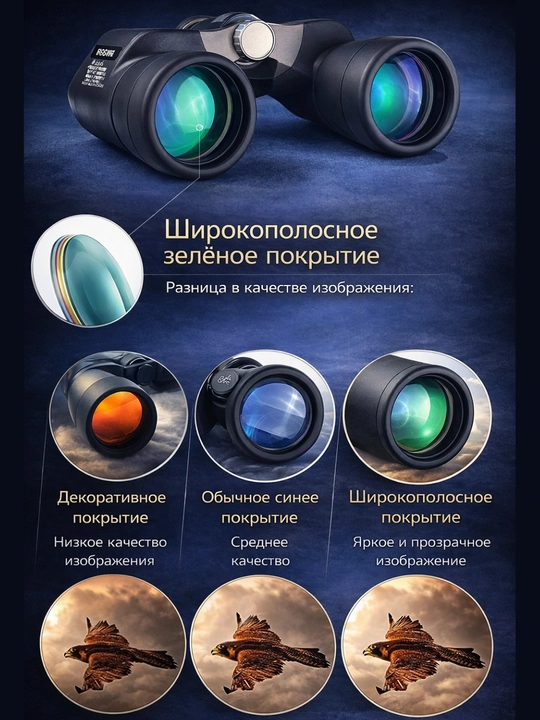 Бинокль для охоты и наблюдения