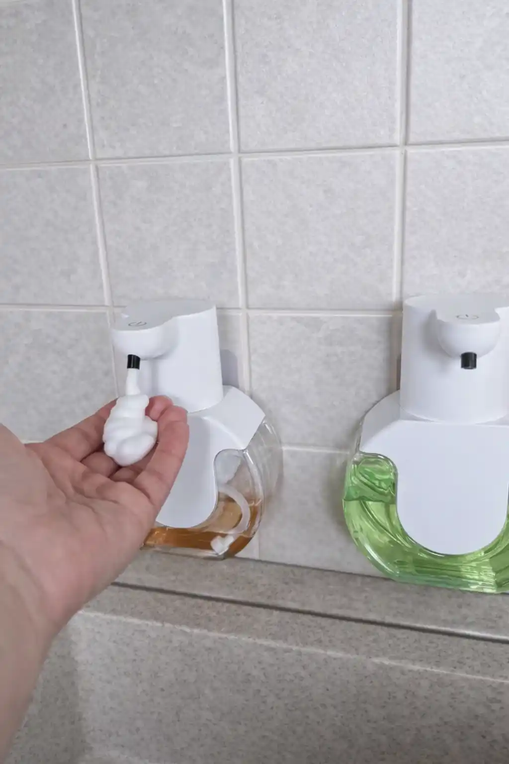 Sovun uchun avtomatik ko‘pikli dozator, suyuq sovun uchun sensorli dispenser