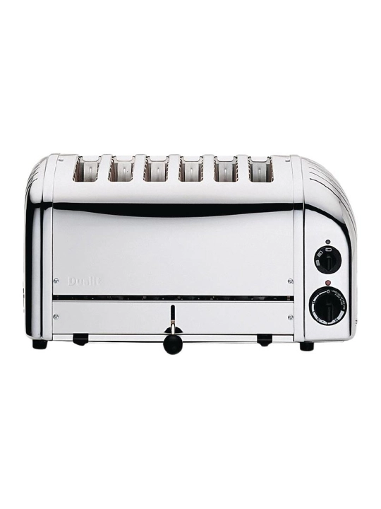 Dualit 60165 Classic non qovurish mashinasi, 6 bo‘limli