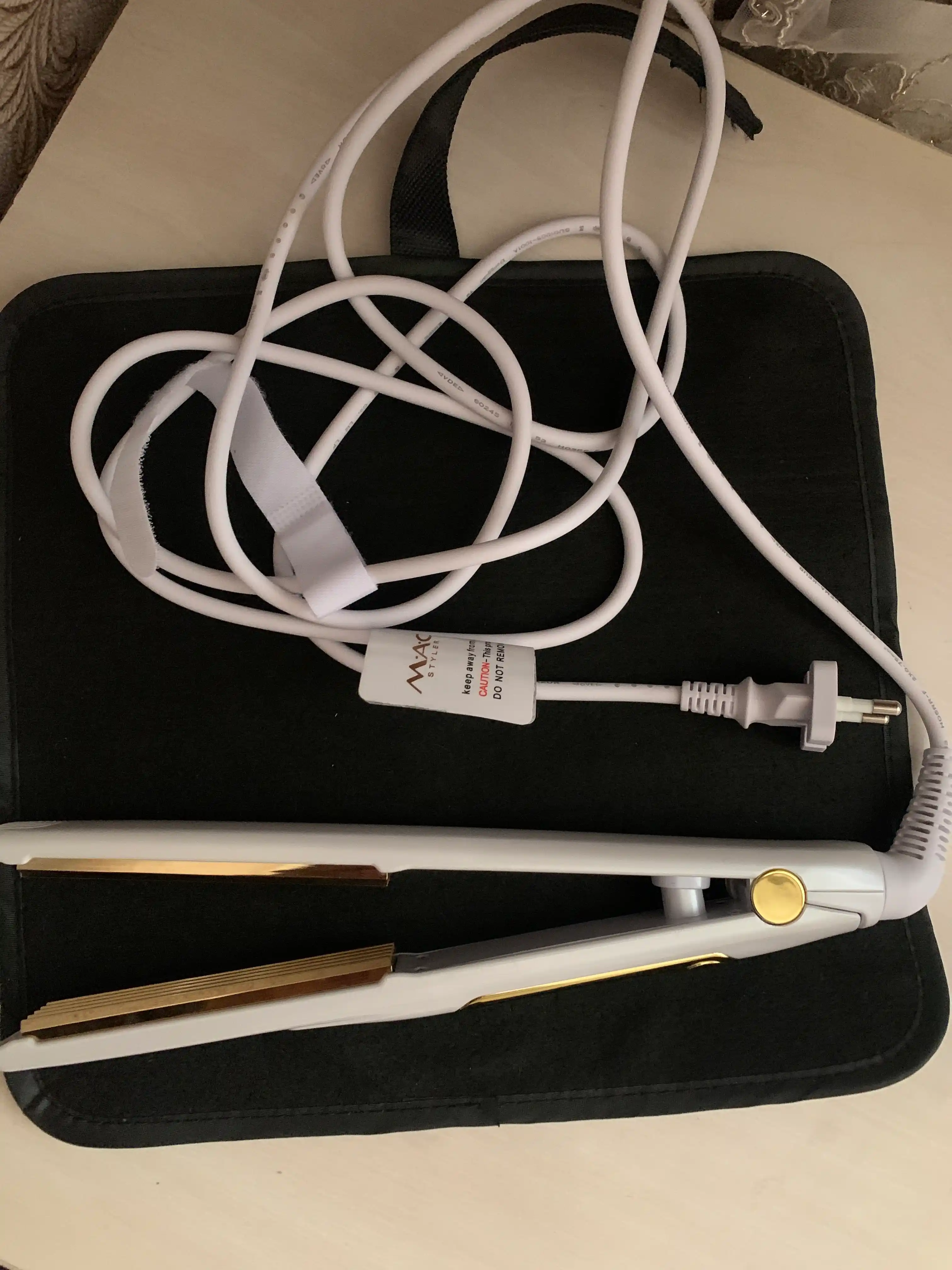 Professional soch uchun gafri dazmol MAC Stayler MC-5502, keramik plastinali