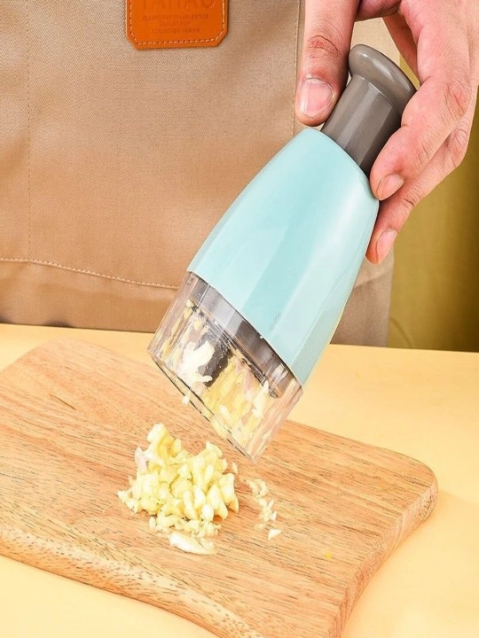 Sabzavot va sarimsoq uchun qo‘lda, mexanik maydalagich, mini blender