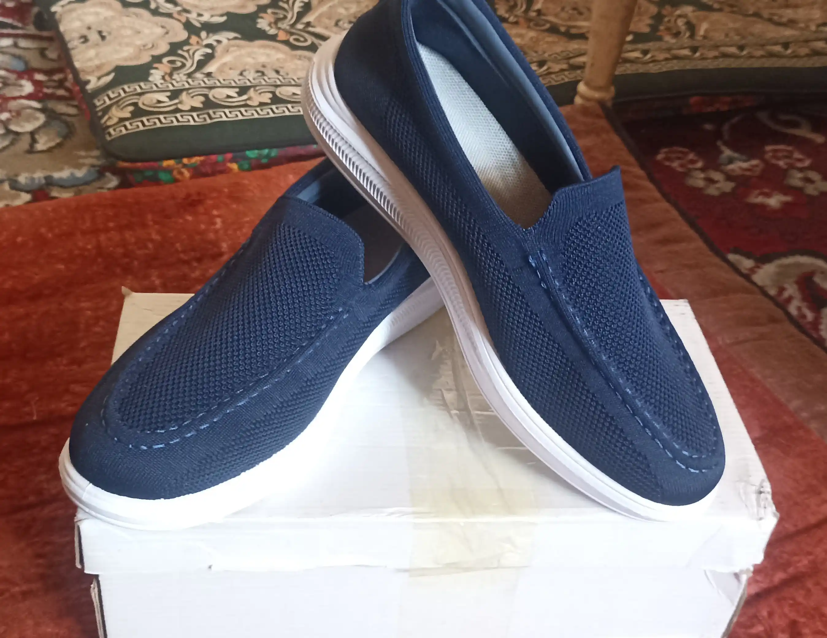 Мужские мокасины, сетчатые, классические, 39-46 размеров, 5 цветов