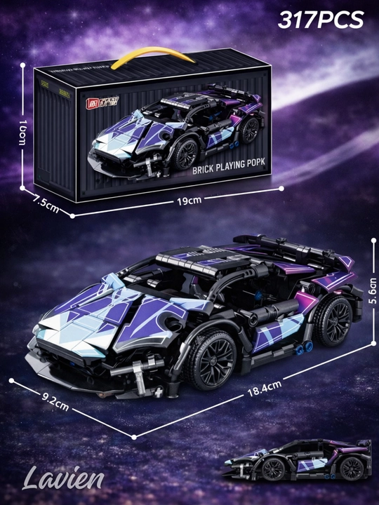 Конструктор lego машина Lego Technic Ferrari, Bugatti, Porshe, Lamborghini, мотоцикл - 