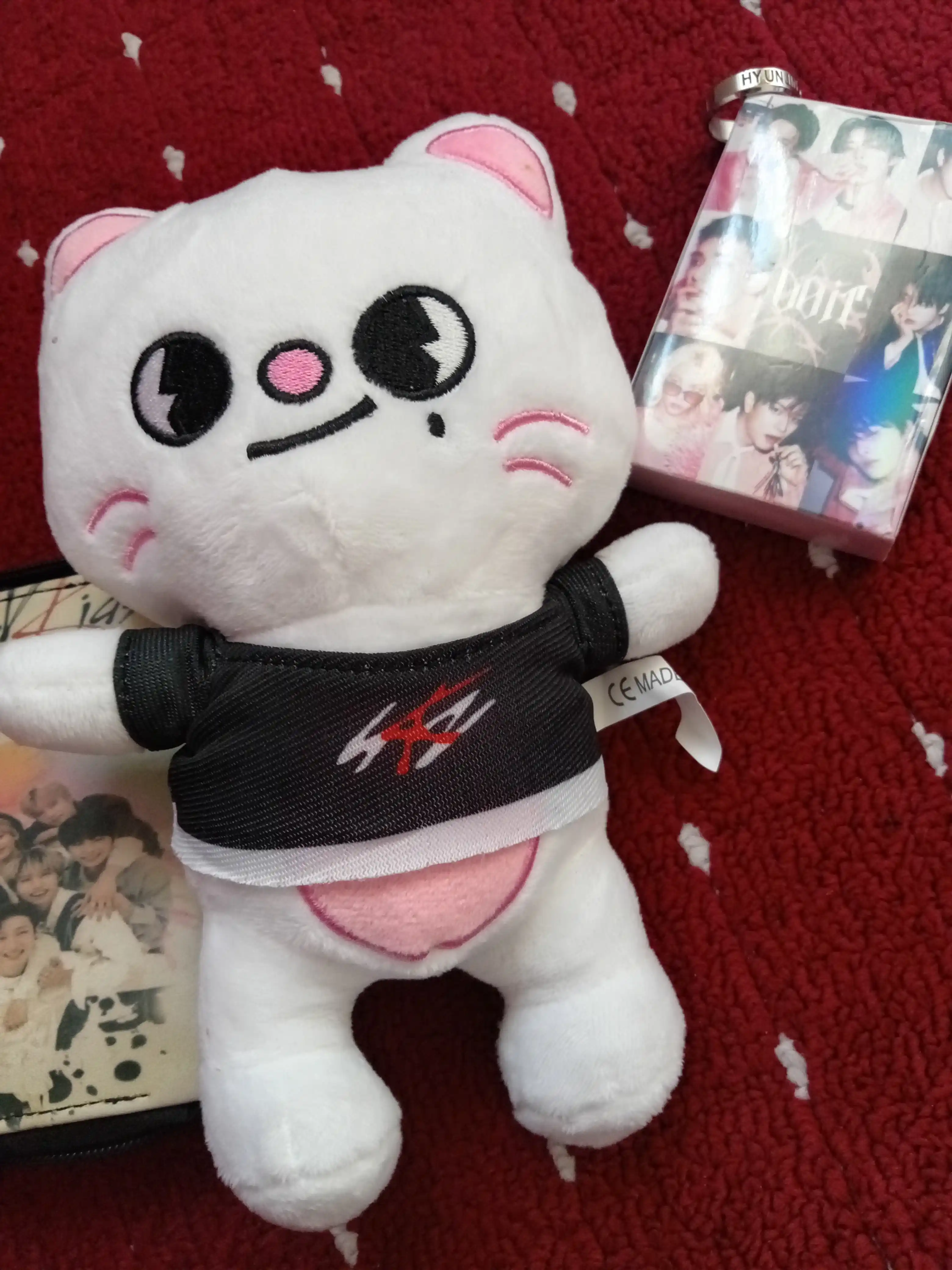 Yumshoq zamonaviy pelu stressga qarshi K-POP o'yinchoqlari SKZOO, Stray Kids