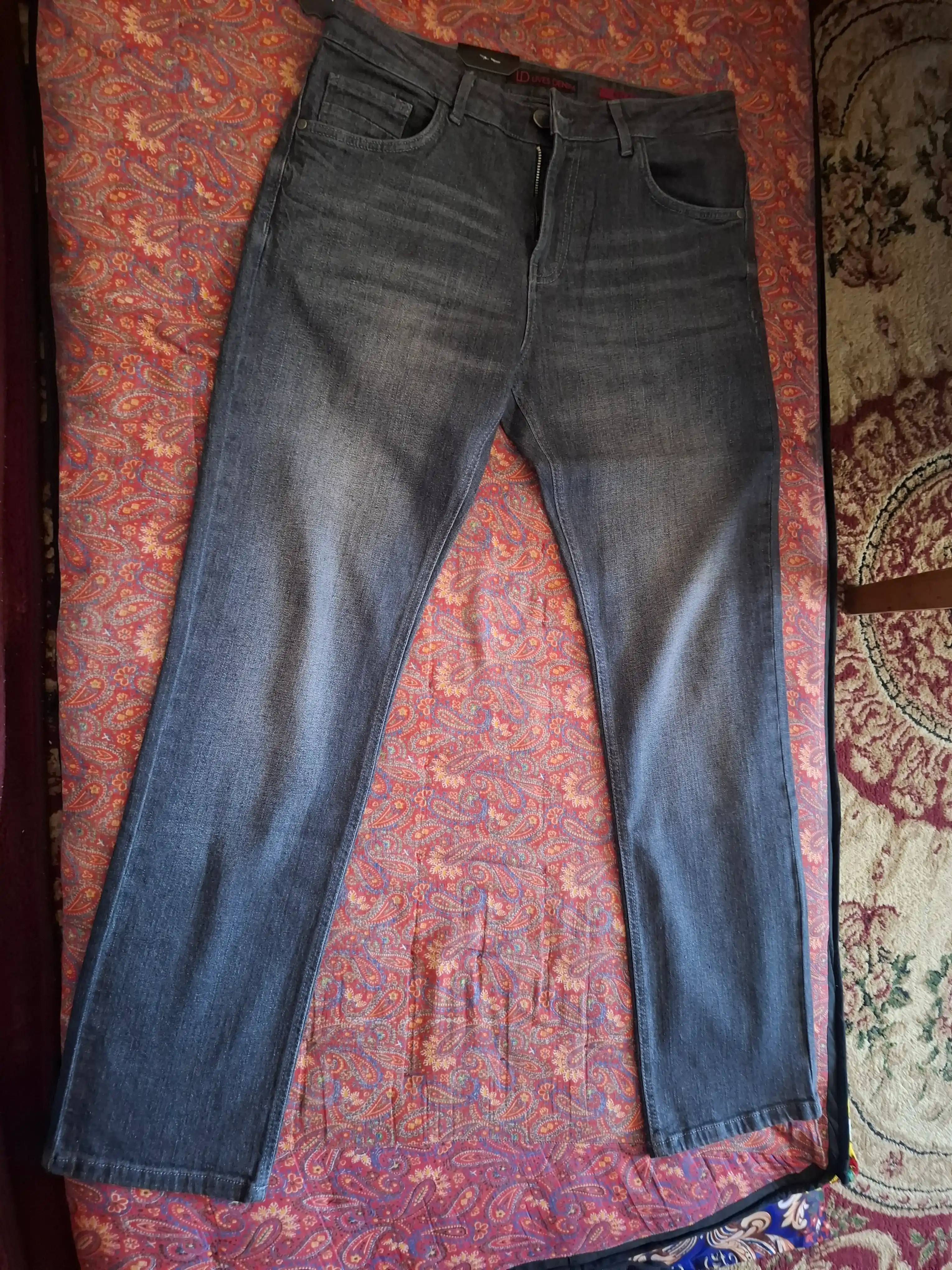 LIVES DENIM erkaklar jinsi shimlari, bahorgi, yozgi 100% paxtadan
