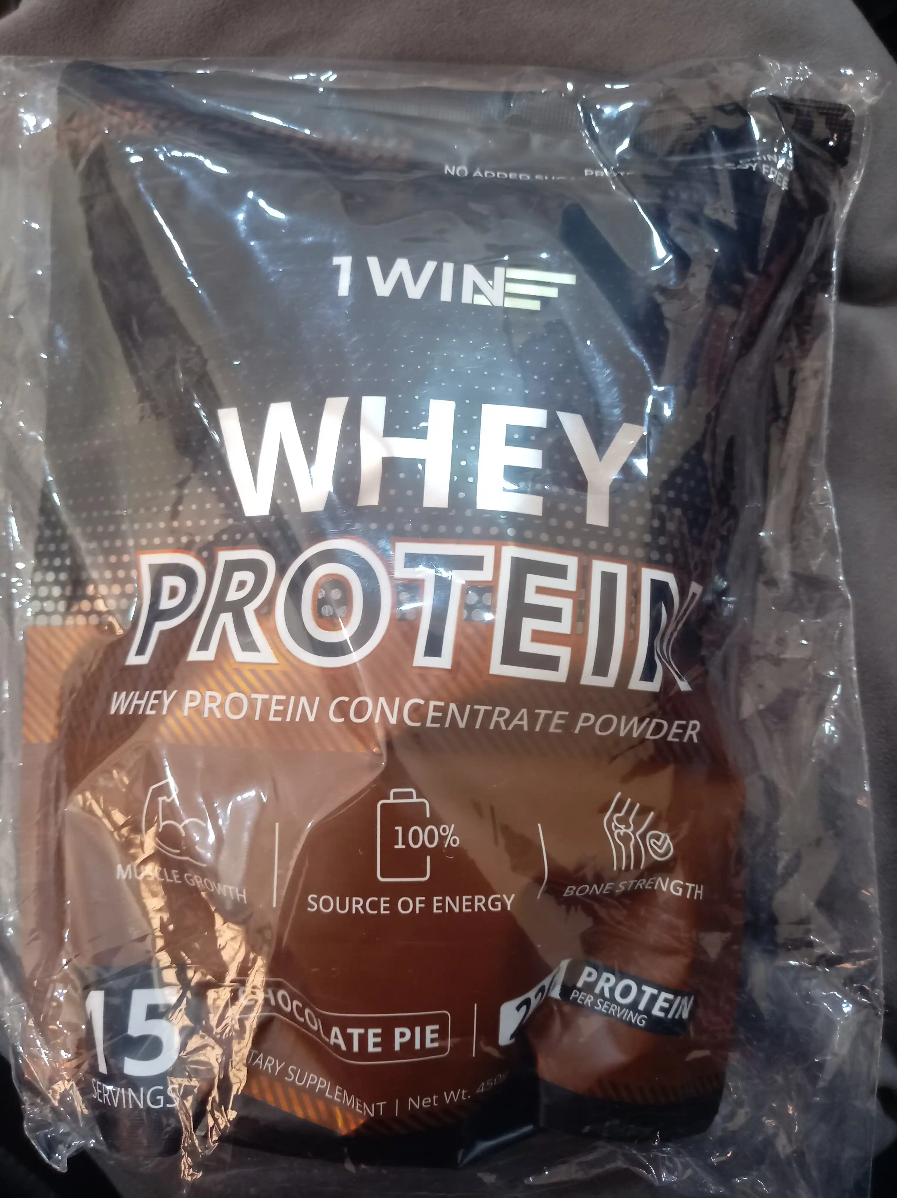Protein 1WIN Whey Protein — mushak o‘sishi va tiklanish uchun oqsil