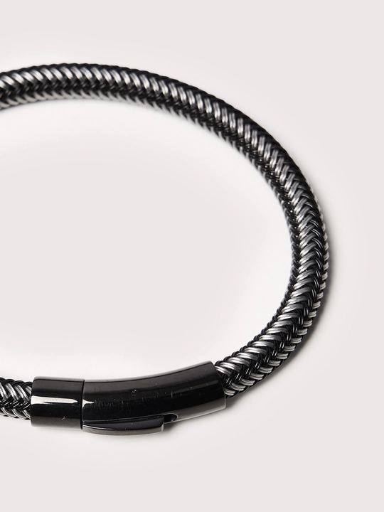 Braslet metall o‘rilgan dumaloq va qora qulflangan JT9503-9512
