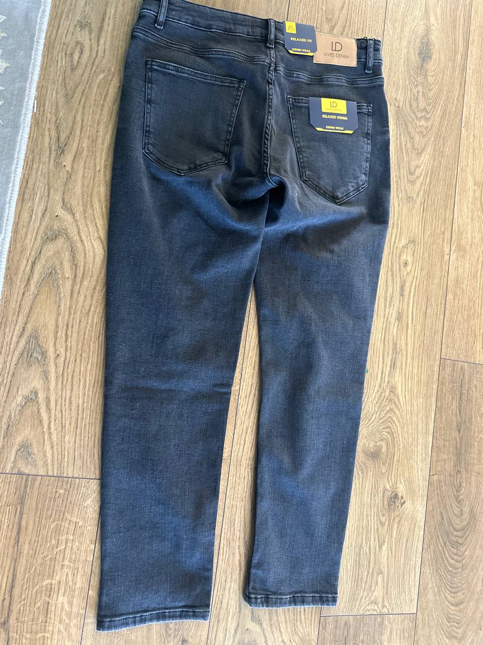 LIVES DENIM erkaklar jinsi shimlari, bahorgi, yozgi 100% paxtadan