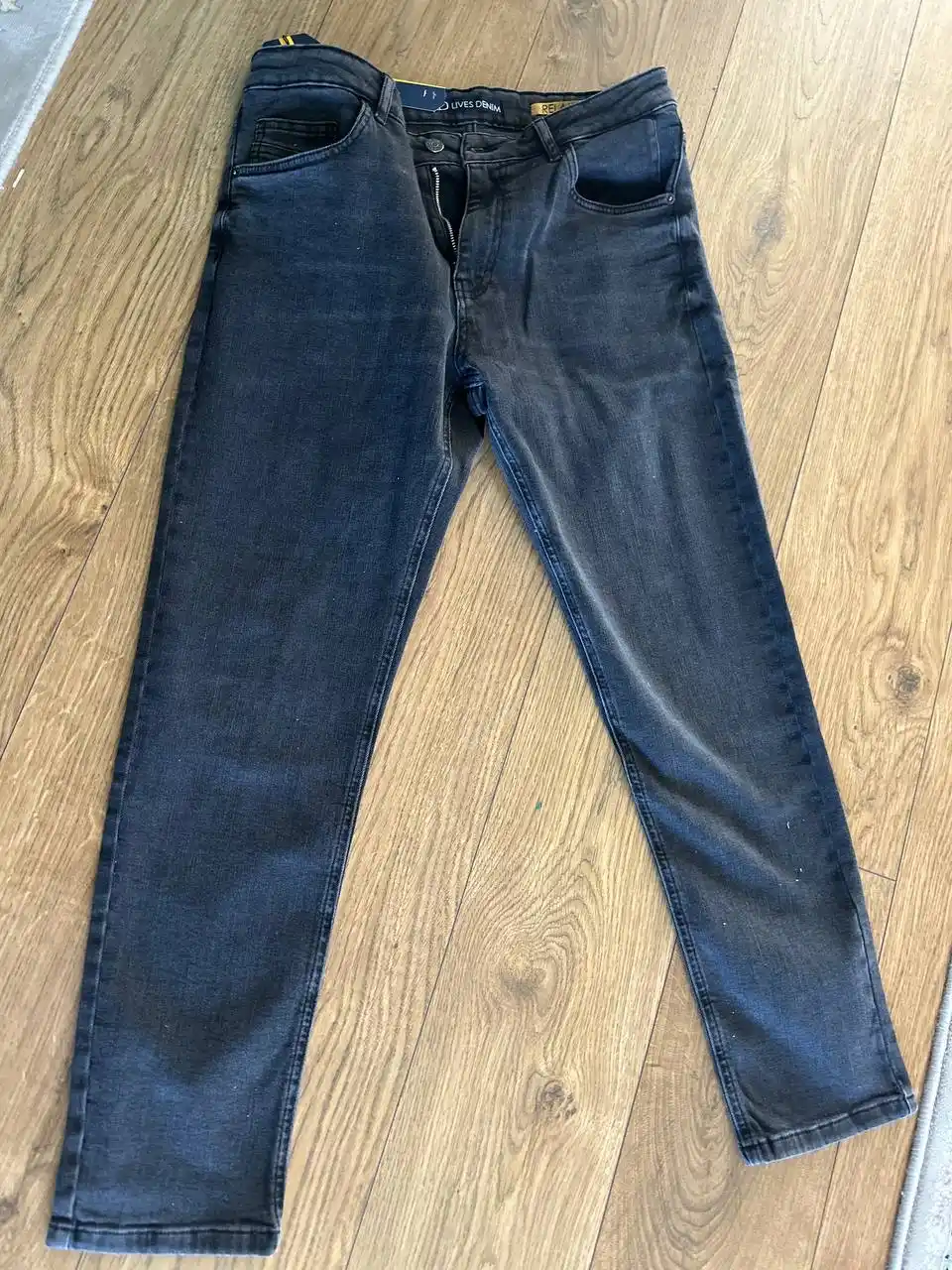 LIVES DENIM erkaklar jinsi shimlari, bahorgi, yozgi 100% paxtadan