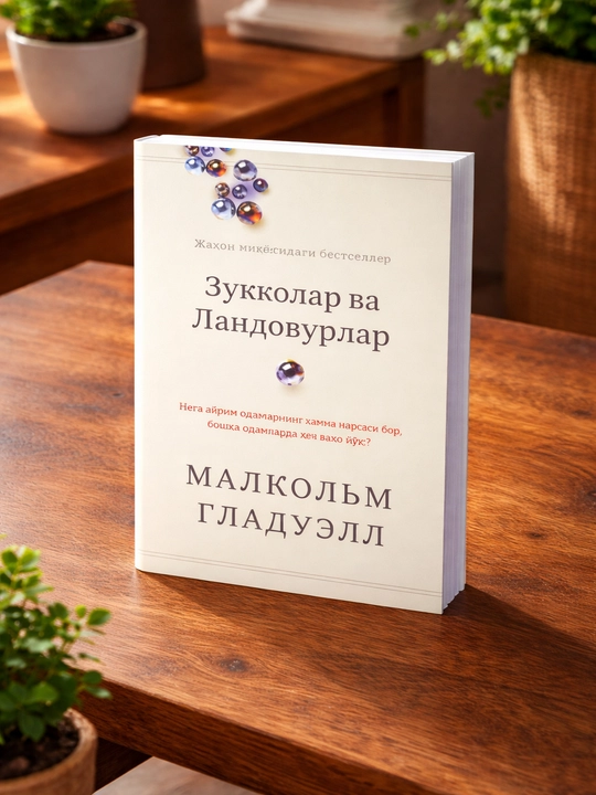 Книга Зукколар ва Ландовурлар, Малкольм Гладуэлл, психологическая книга о развитии