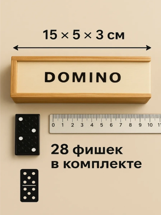 Настольная игра Домино, развивающая и обучающая игра