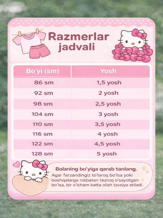 Комплект для девочек Hello Kitty: футболка и шорты, летний, хлопковый, 2-предметный