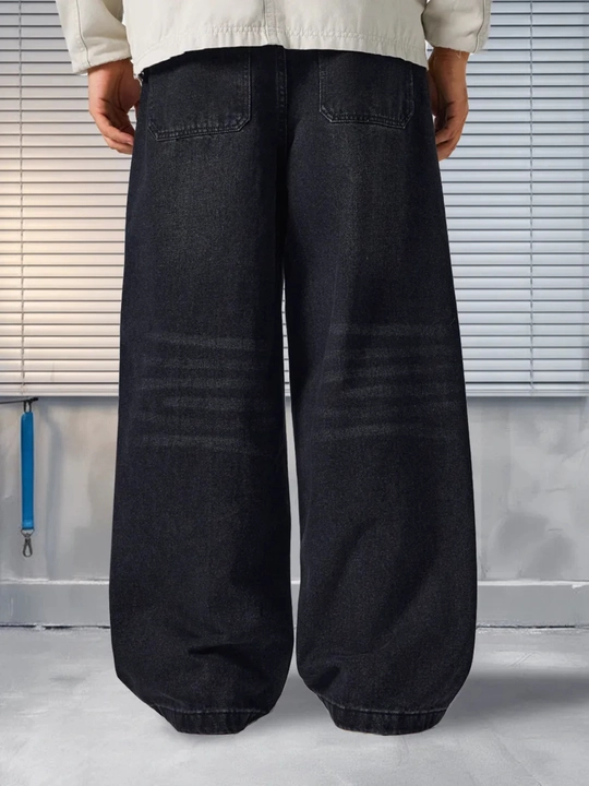 Baggi jins keng shimlar erkaklar uchun Y2K,jinsi oversize shim erkaklar uchun