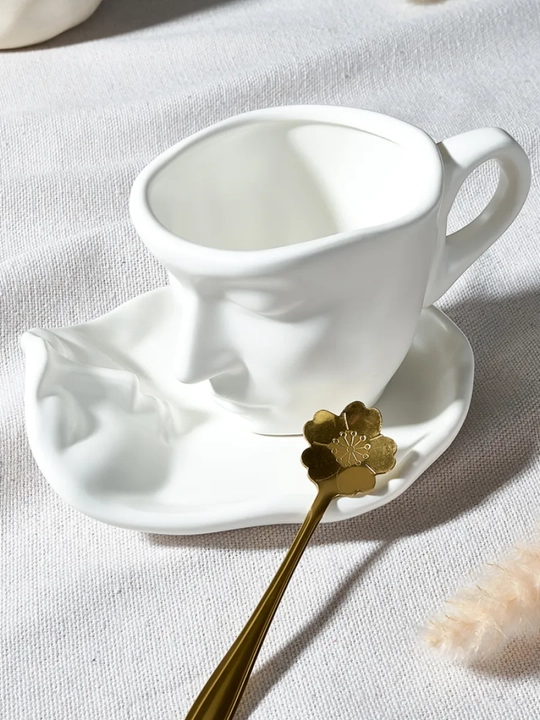 Choy to'plami, 250 ml hajmli krujka, likopcha va qoshiqdan ibo