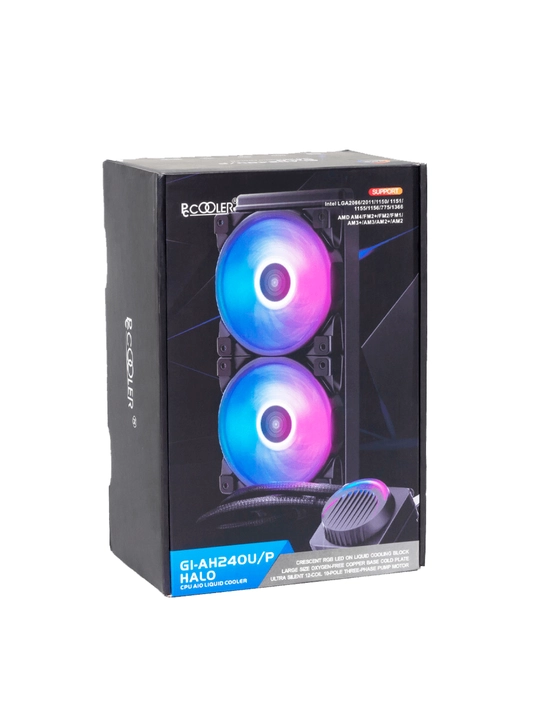 Система охлаждения PCCooler GI-AH240P Halo FRGB
