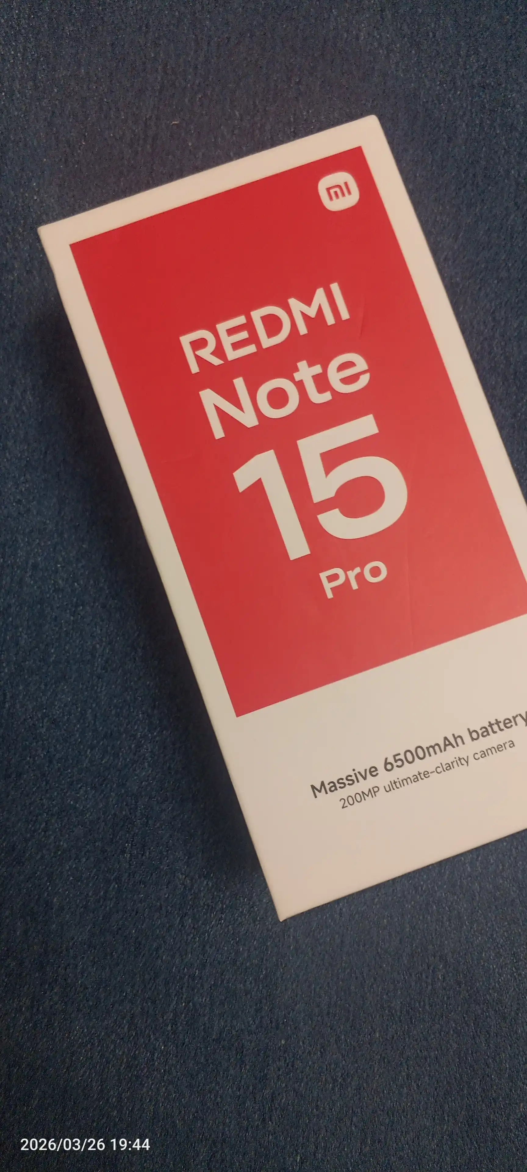 Smartfon Redmi Note 15 Pro 4G/5G, 200 MP + 32 MP kamera, 6500mah 45W, 120Hz, IP64
