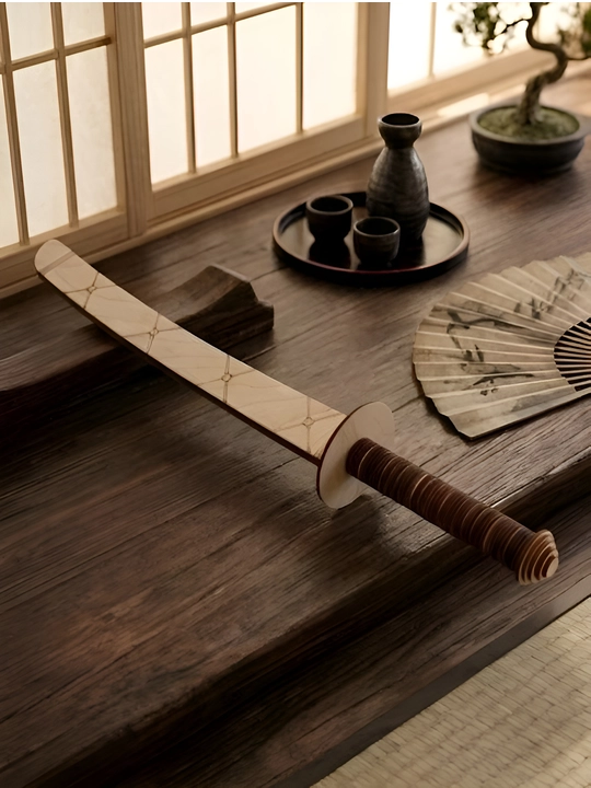 Yog'och o'yinchoq qilich Katana mini - 