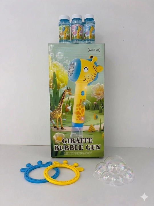 Musiqali va chiroqli pufakcha generatori