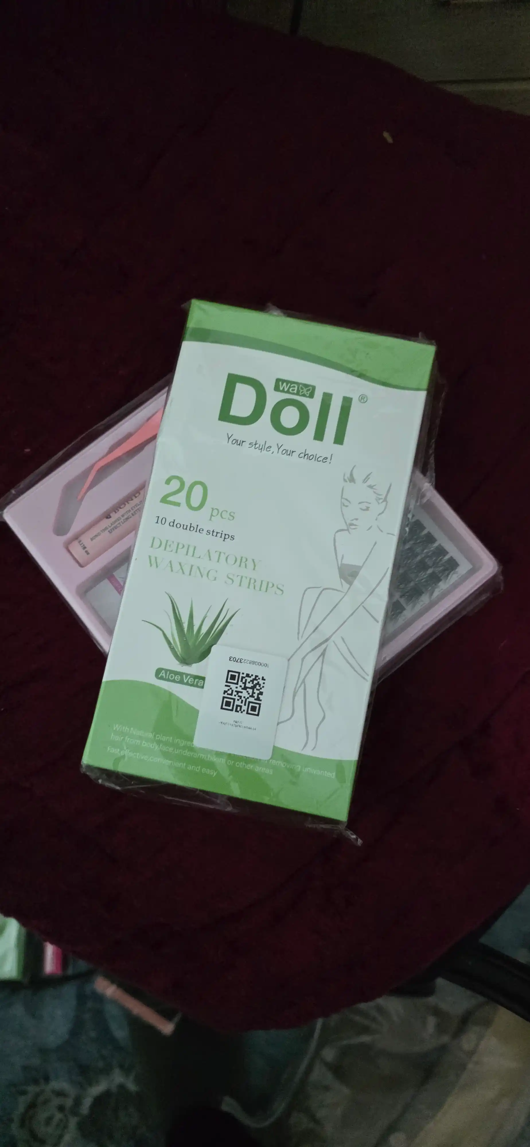 "Doll" tana va yuz depilyatsiyasi uchun mum qog‘ozi, 20 dona