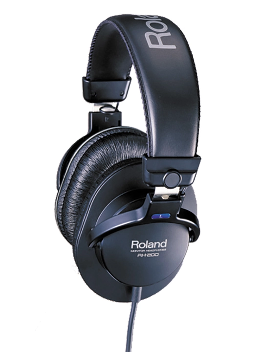 Roland RH-200, studiya monitor quloqchinlari, simli, yopiq turdagi - 
