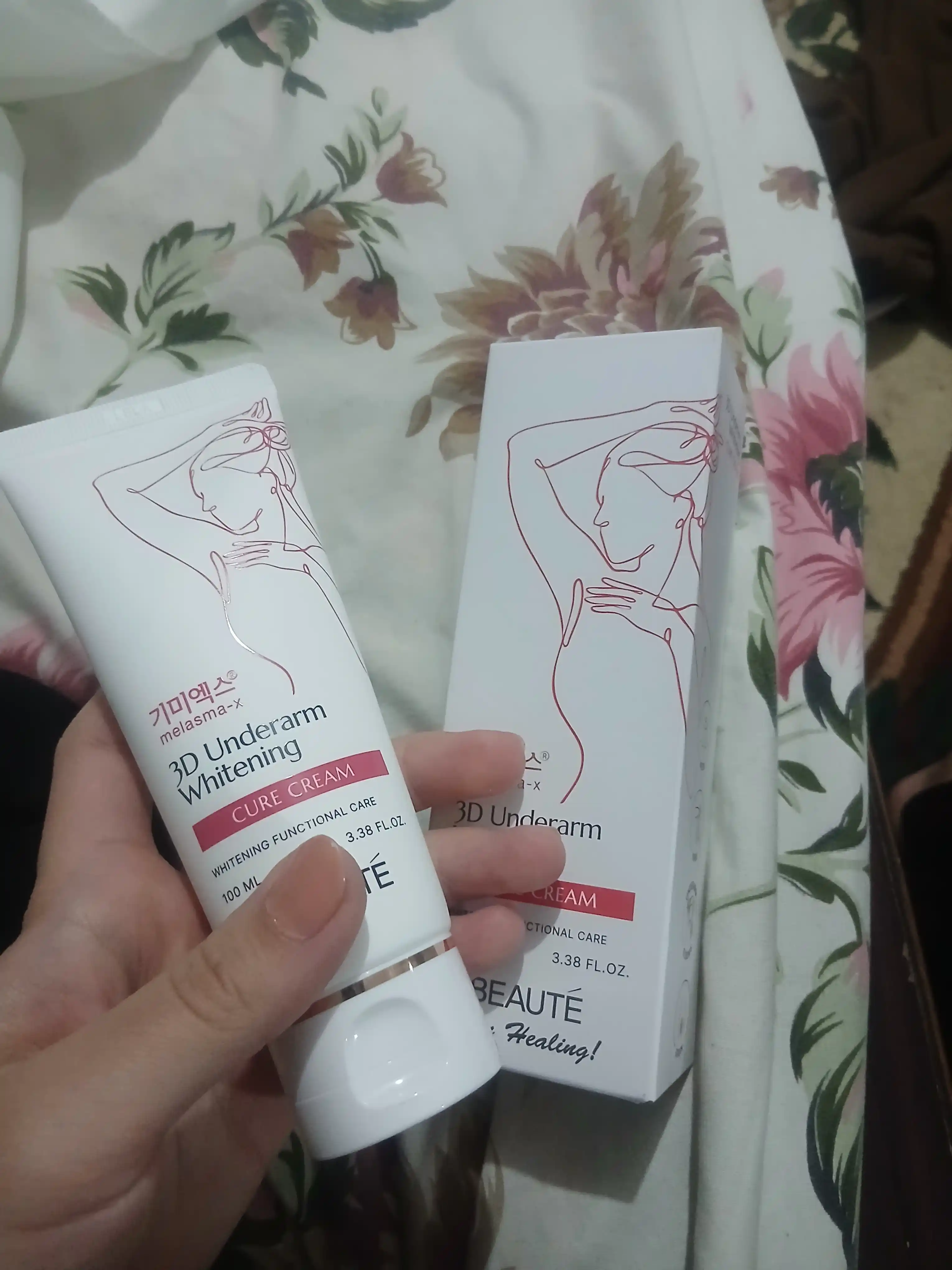 Nozik joylar uchun terini oqartiruvchi krem Melasma-X 3D Underarm Whitening Cure Cream, 100 ml