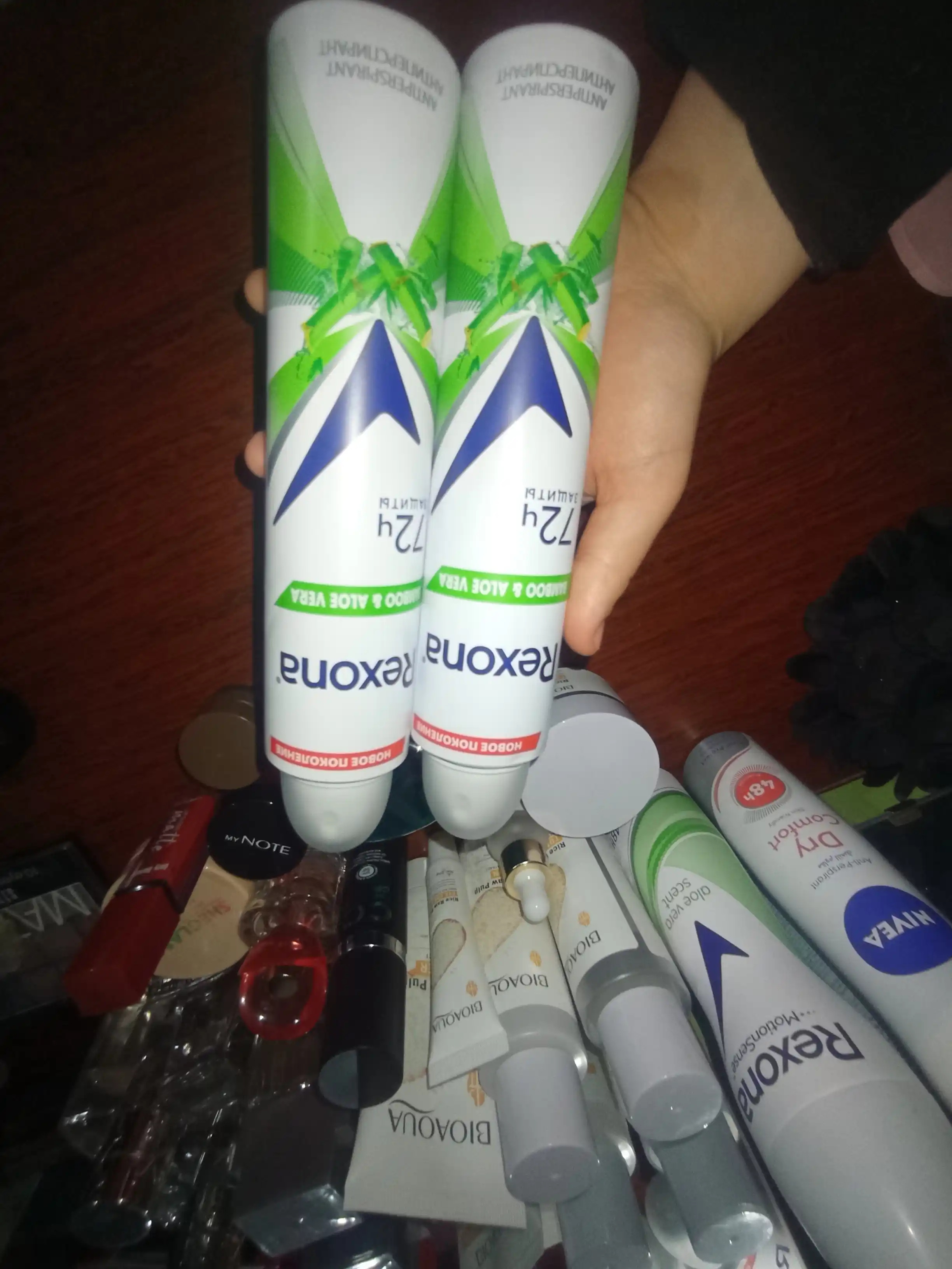 Ayollar uchun dezodorant Rexona Bamboo and Aloe vera, 200 ml