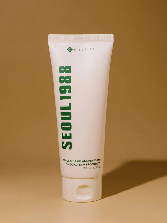 Пенка для умывания K-Secret Seoul 1988 Cleansing Foam: Pine Cica 1% + Probiotics - 