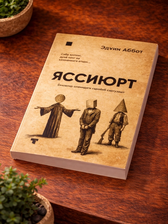 Badiiy kitob Edwin Abbott “Yassiyurt” falsafiy fantastik roman ilmiy asar