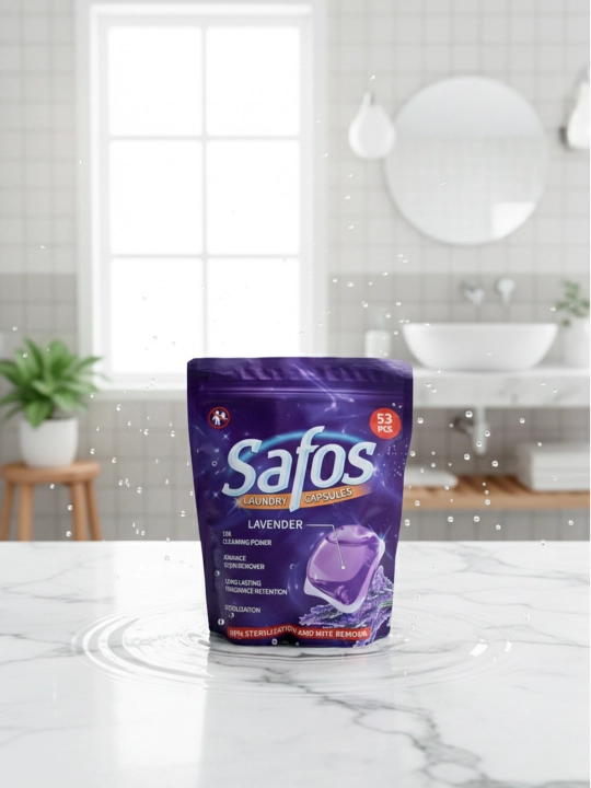 Капсулы для стирки Safos, для цветного, чёрного и белого белья, концентрированное средство