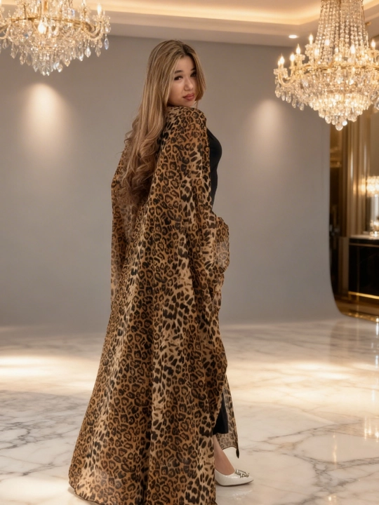 Gʹlamur uslubida tikilgan abaya, yengil va qulay