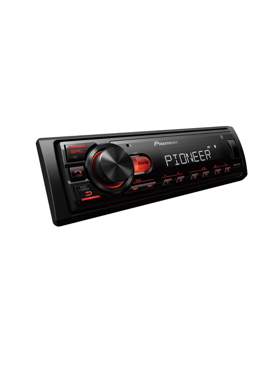 Pioneer MVH-S145BT 1DIN Bluetooth avtomagnitolasi, USB/AUX, 4x50Vt