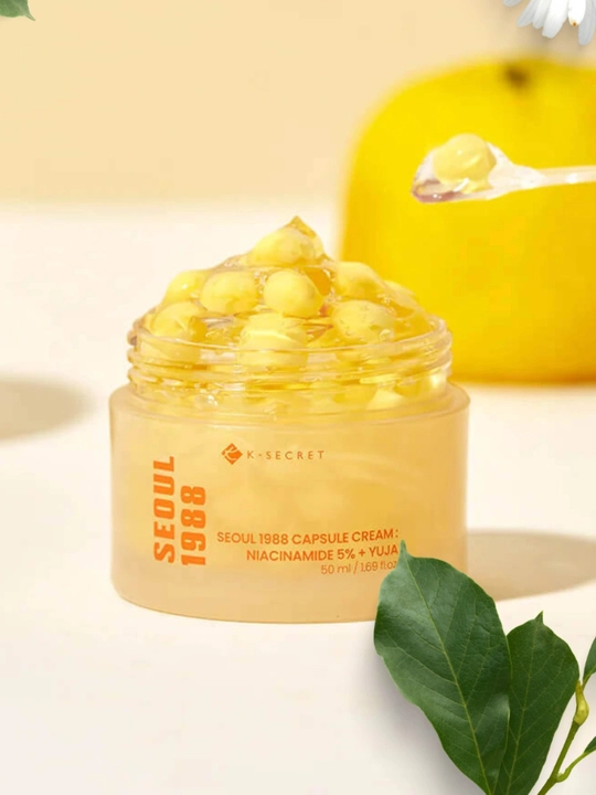 Капсульный крем с ниацинамидом и юдзу K-SECRET Seoul 1988 Niacinamide 5%