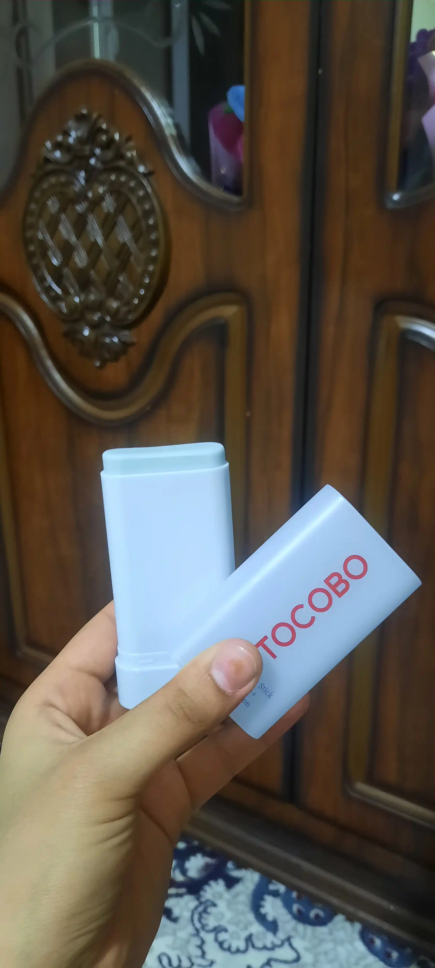 Yuz uchun quyoshdan saqlovchi tayoqcha Tocobo Cotton Soft Sun Stick SPF50 + PA++++, 19 gr