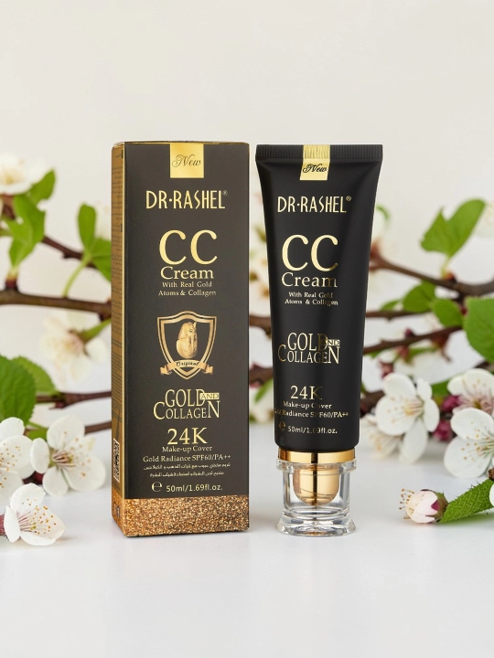 Dr. Rashel 24K Gold Collagen CC krem SPF60 (50 ml)  - 