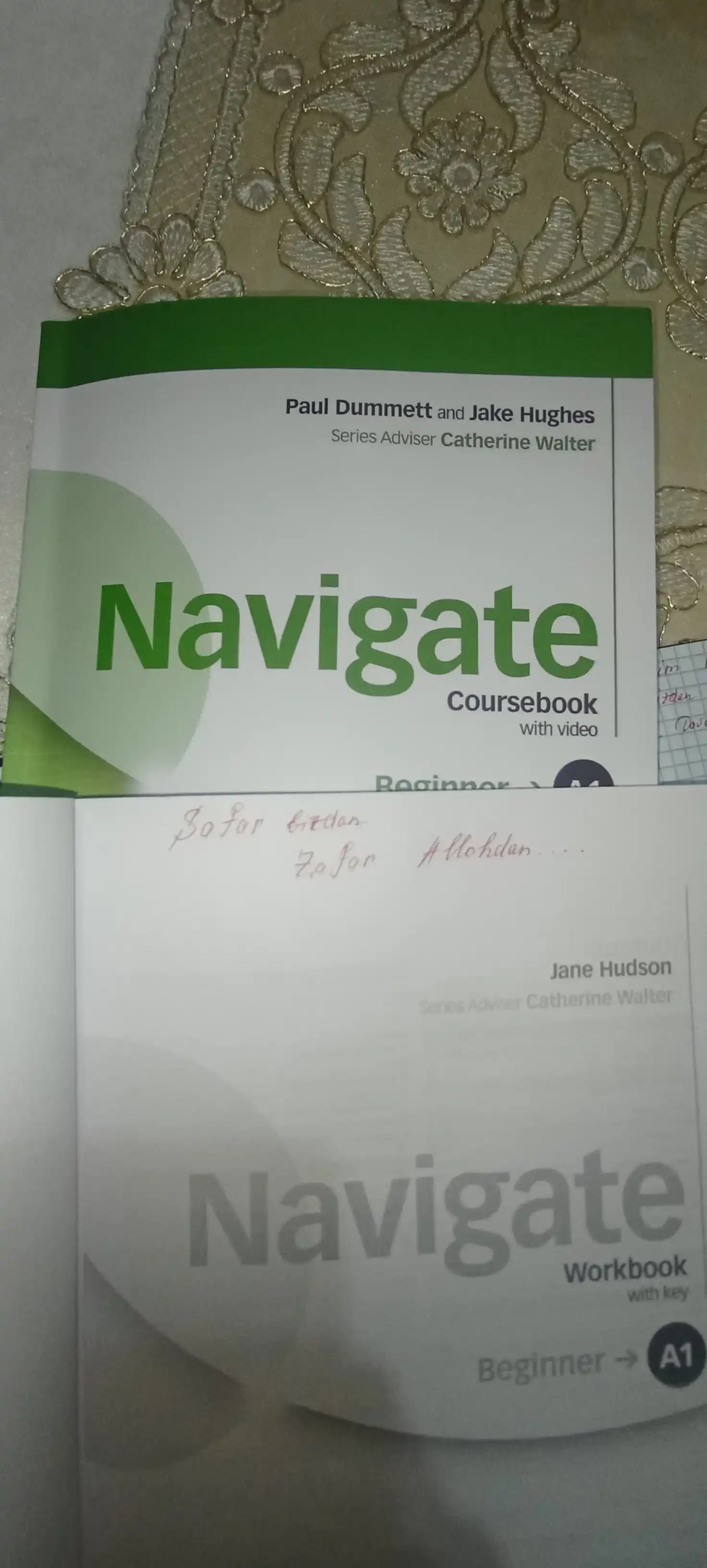 Книги, Navigate Beginner, Elementary, Pre-intermediate, Intermediate. Coursebook+Woorkbok