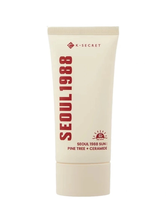 Seoul 1988 Pine Tree + Ceramide Sun – успокаивающий солнцезащитный крем - 
