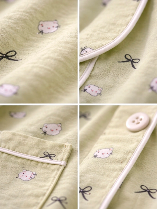 Katta o‘lchamli, uyda ham, uxlash uchun ham qulay pijama, standart (54, 56, 58, 60)
