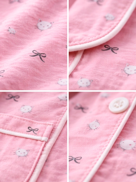 Katta o‘lchamli, uyda ham, uxlash uchun ham qulay pijama, standart (54, 56, 58, 60)