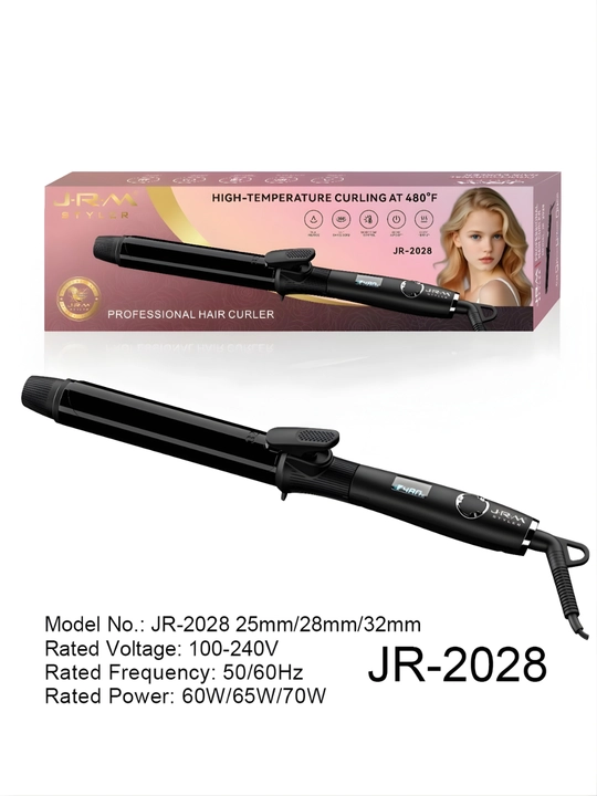 Профессиональная конусная плойка и гофре JRM Styler – мульти стайлер для волос - 