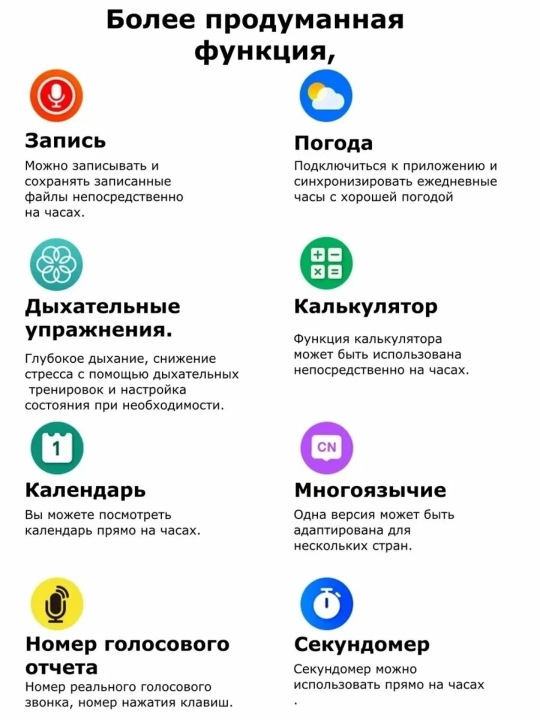 Смарт-часы BW9PRO с SIM-картой, камерой и многофункциональным управлением
