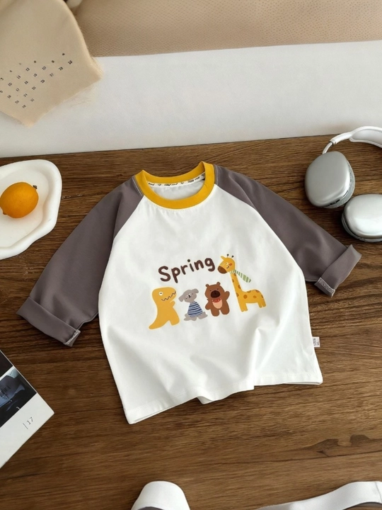 Лонгслив для девочек, кофта с длинным рукавом, хлопок, размер 1-5 лет