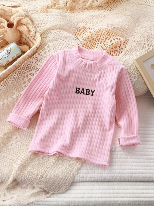 Лонгслив для девочек, кофта с длинным рукавом, хлопок, размер 1-5 лет