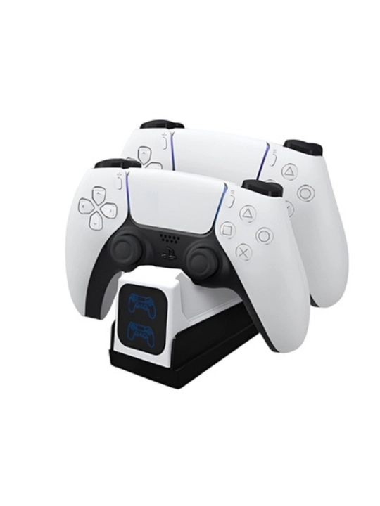 PS5 DualSense zaryadlash stansiyasi 2 ta gamepad uchun tez zaryad LED - 