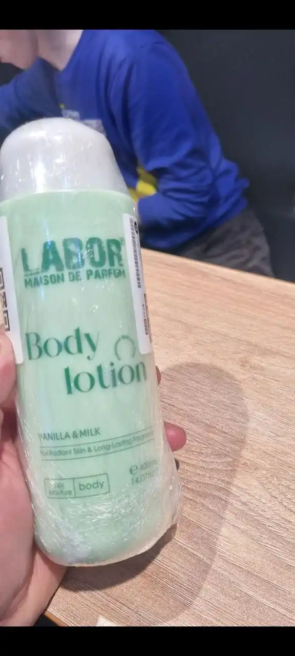Лосьон для тела 400 мл Labor body lotion, увлажняющий и парфюмированный