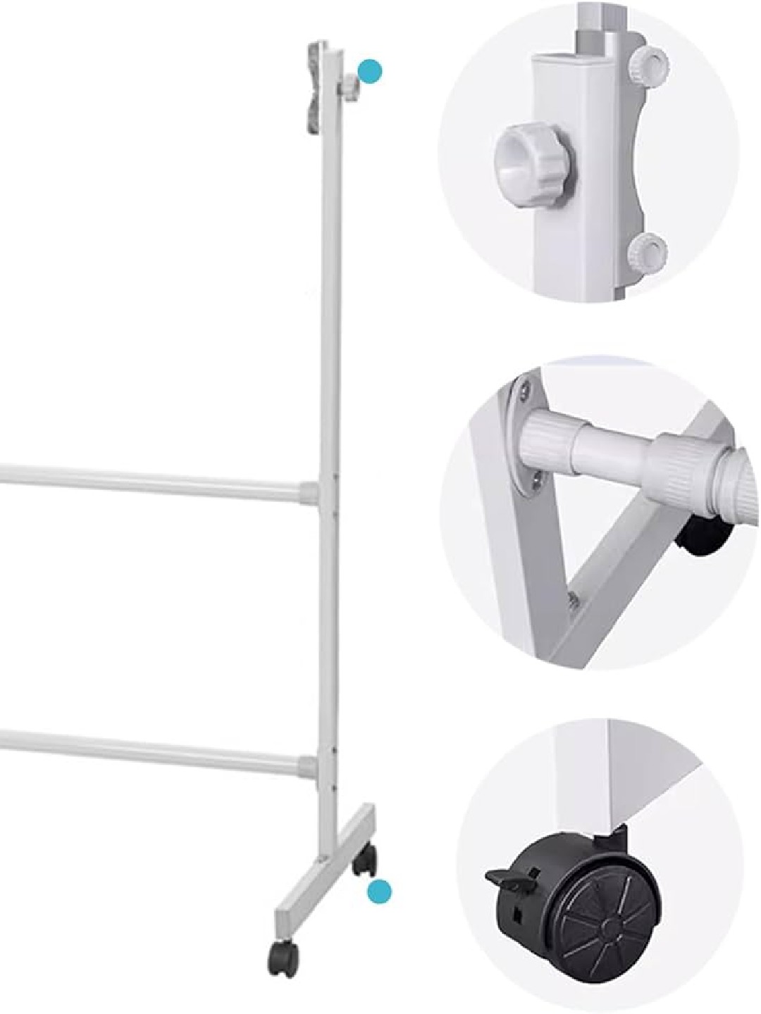 Magnit doskalar uchun qattiq metaldan oyoqlar/360° li balonlarda metall shtativ/stendlar