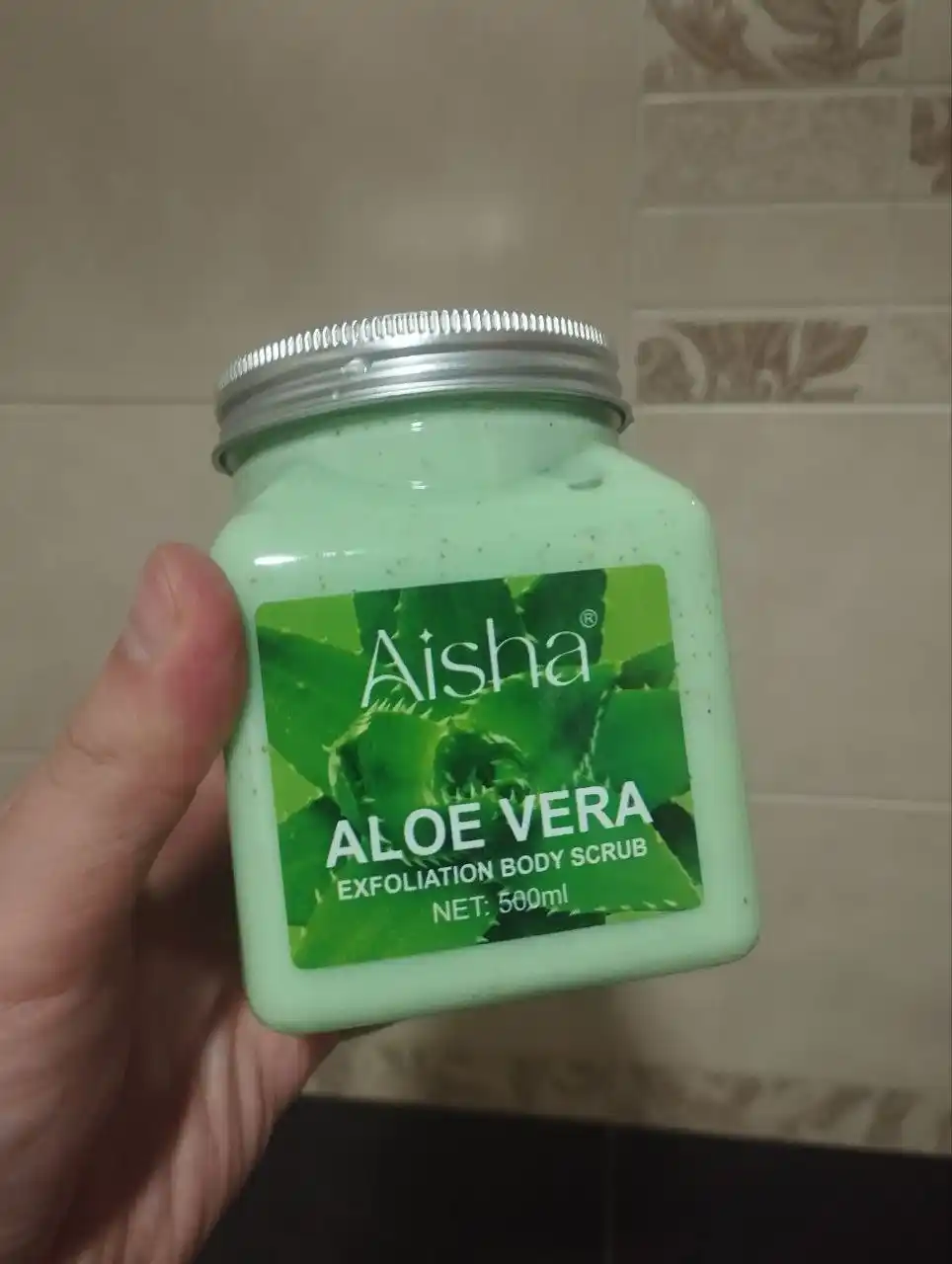 Скраб для тела и лица Aisha 350 и 500 гр