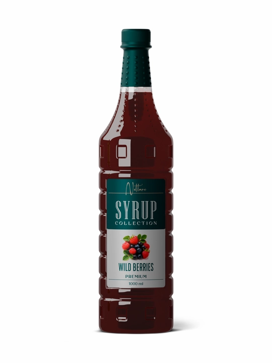 Сироп "Лесные Ягоды" - "Wild Berries" Nettare Syrup Collection, 1000 мл - 