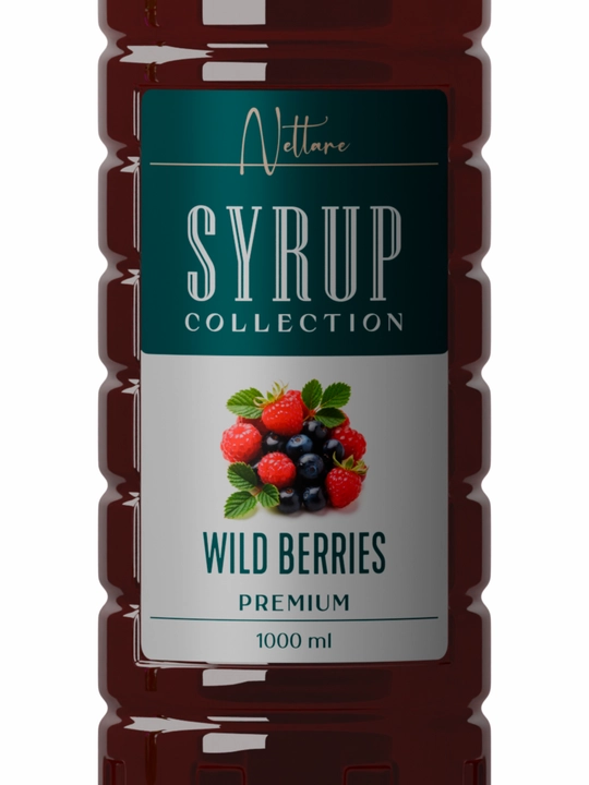 Сироп "Лесные Ягоды" - "Wild Berries" Nettare Syrup Collection, 1000 мл