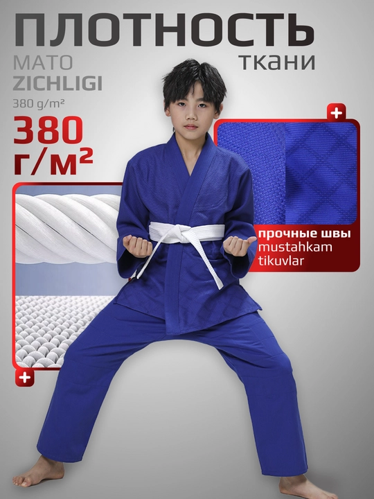Forma kimano dzyudo, taekvando, kurash kiyim, kimono karate uchun